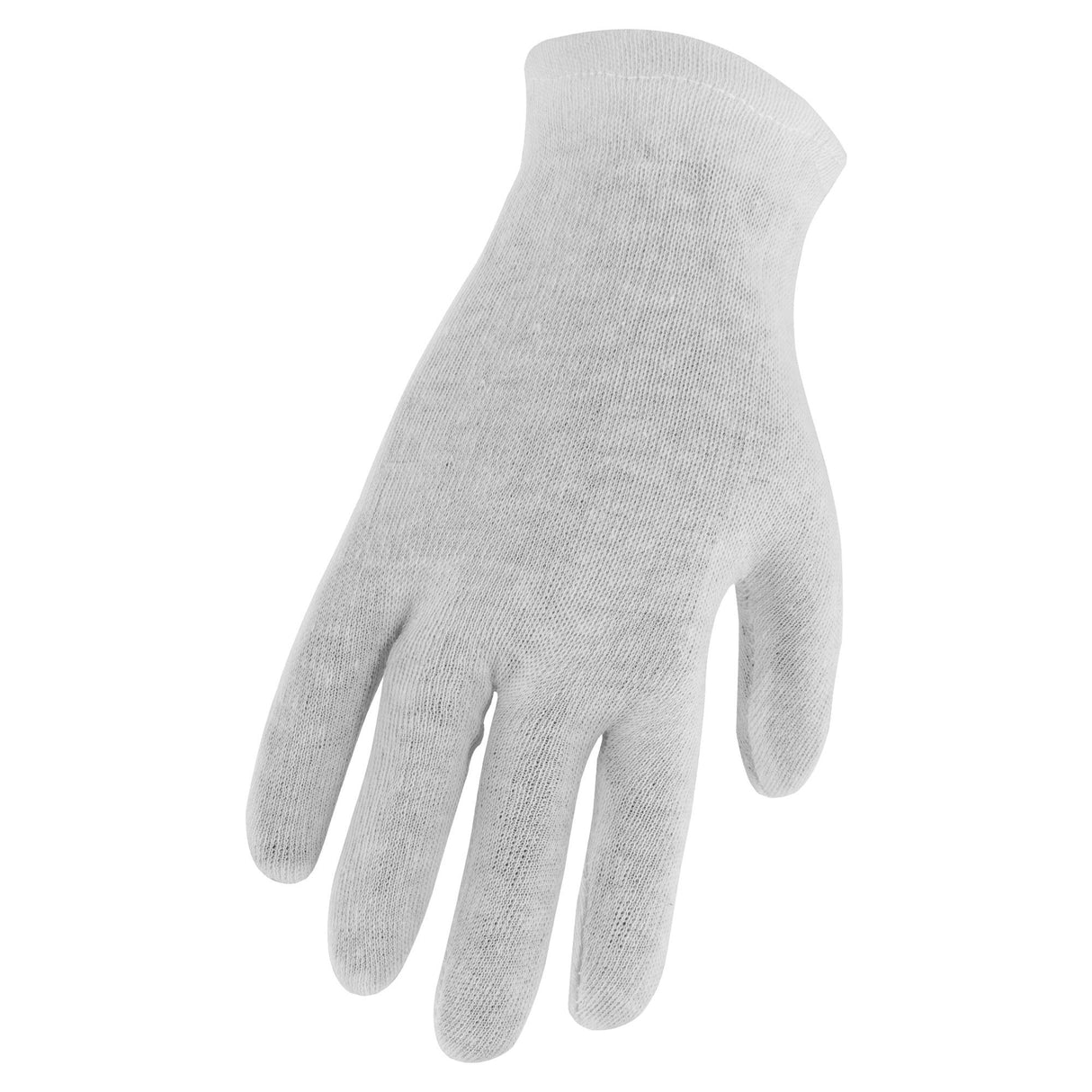 Gants d'inspection en coton pour femmes, blanc, petit
