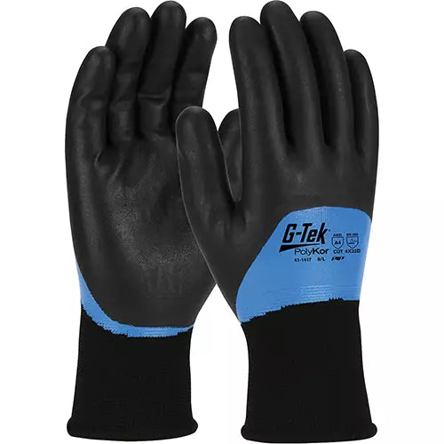 Gants isolés résistants aux coupures G-Tek PolyKor , Calibre 15, Revêtement Nitrile, Enveloppe en Fil technique, ANSI/ISEA 105 niveau 3