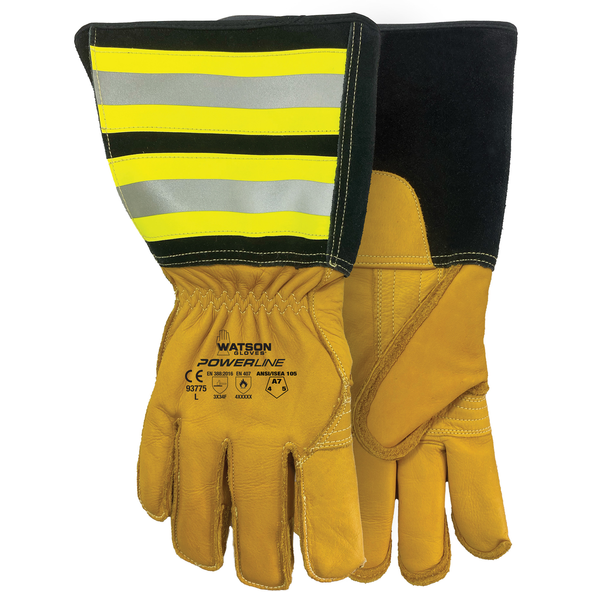 Gants résistants à l'eau Powerline, Cuir