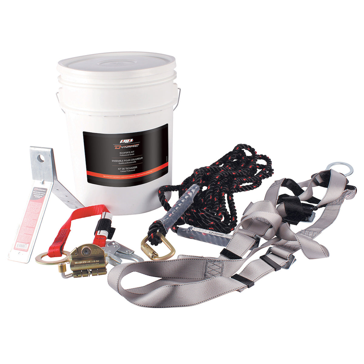 Kit de couvreur ECONO B dans le seau de stockage