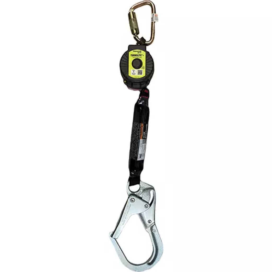 Limiteur de chute personnel TurboLite+ Miller, 6', Sangles, Stationnaire