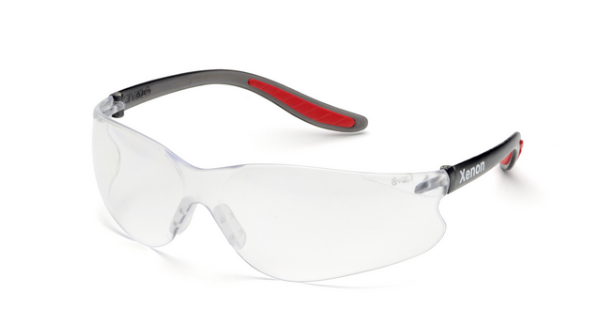 Lentille anti-buée transparente en xénon