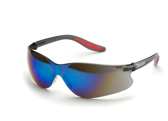 Lentille miroir bleu xénon