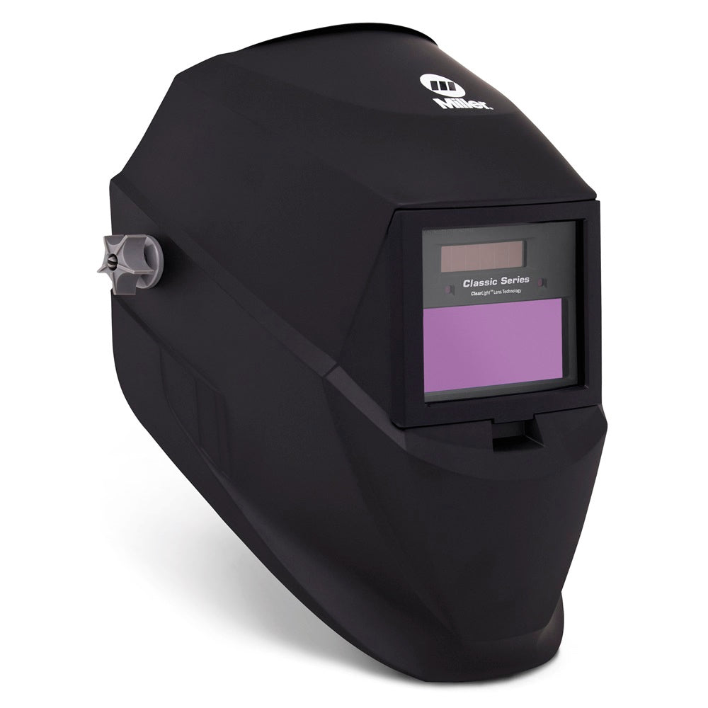 Classic Series, casque de soudage noir avec technologie de lentille ClearLight