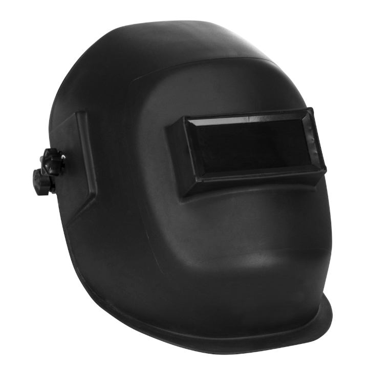 Casque de soudage thermoplastique avec front fixe et filtre d'ombre en polycarbonate 10