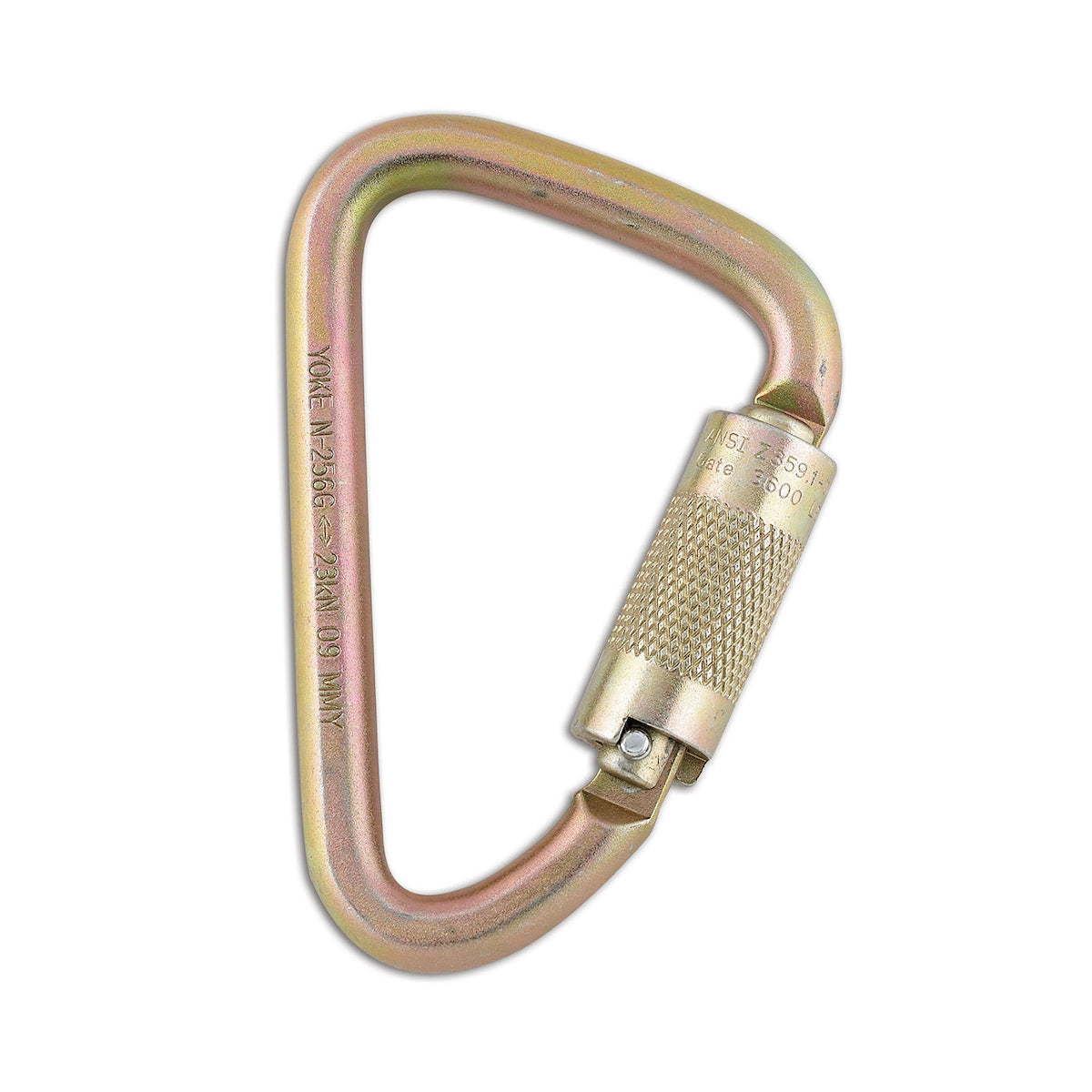acier allié auto-twist lock carabiner - 3/4" ouverture