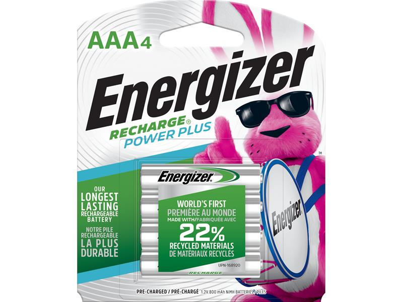 Paquet de 4 piles rechargeables AAA NiMH 2300 mAh