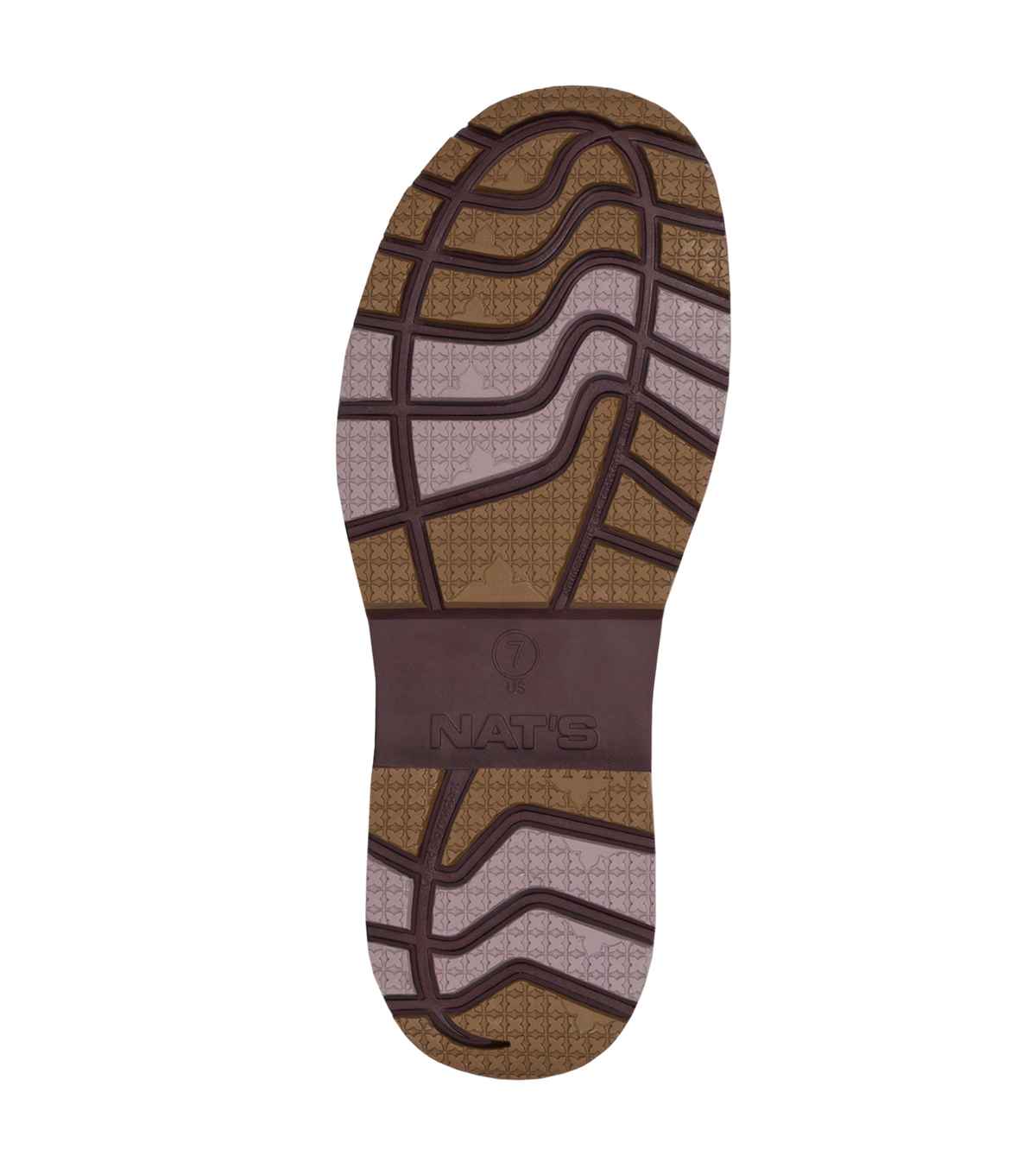 PF358, camel, bottes de travail 8" en cuir, cap en acier pour femme