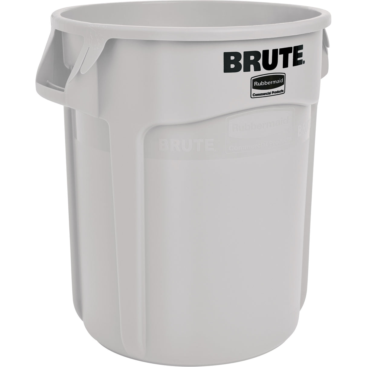 Contenants ronds brute, polyéthylène, 10 gal. US