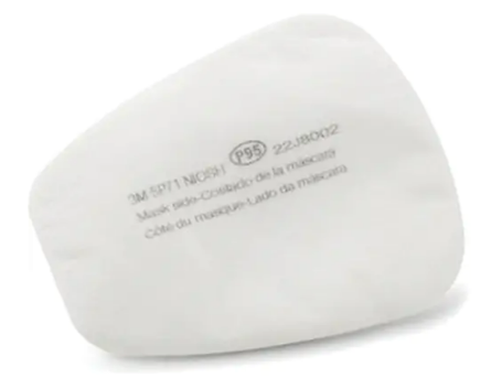 Lot de 10 préfiltres pour respirateur gaz/vapeur serie 6000