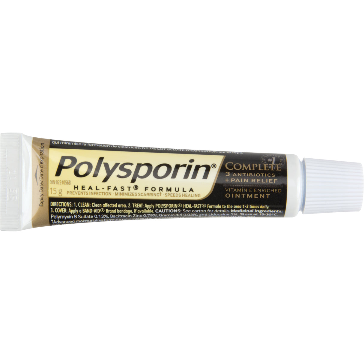 Traitement topique Polysporin, Onguent, 15G