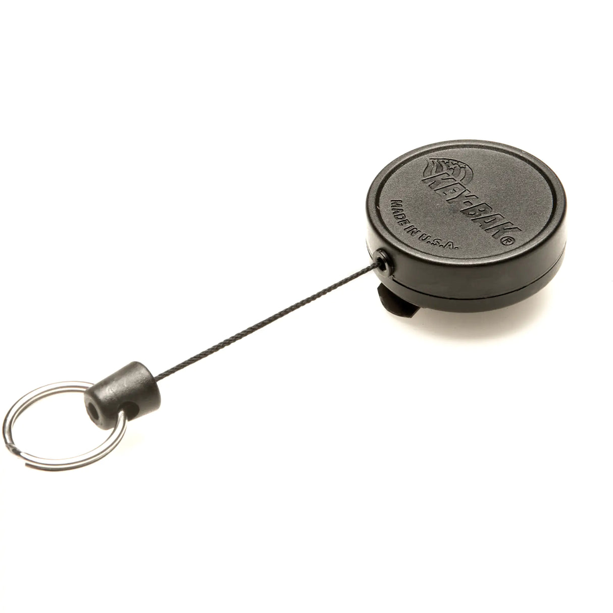 Dérouleurs de taille moyenne de série Mid6 #6, polycarbonate, câble 36", fixation Agrafe de ceinture
