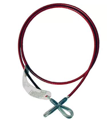 Câble de connecteur d'ancrage 6', Chaîne, Usage Temporaire