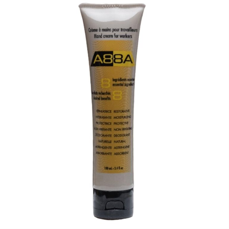 Crème à mains pour travailleurs en présentoir, pénètre rapidement, astringente …