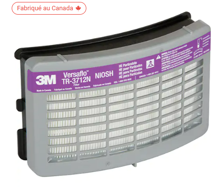 Filtre à haute efficacité TR-3712N, Filtre P100