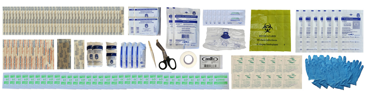 Moyenne trousse de premiers Soins Type 2 en plastique 81CSA-0003-0 (26-50 personnes)