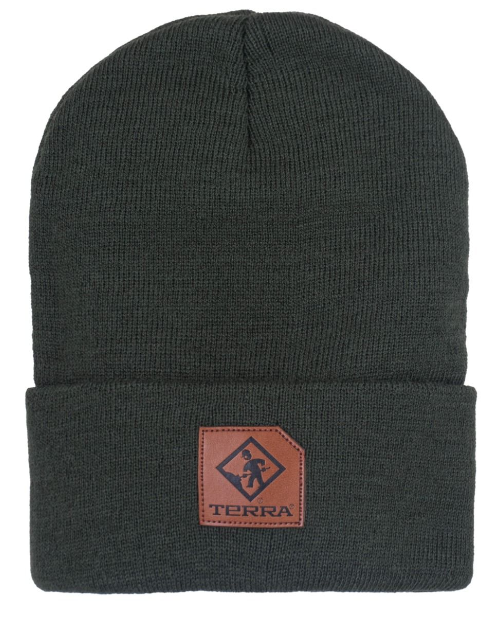 Tuque en tricot côtelé, Taille Unique