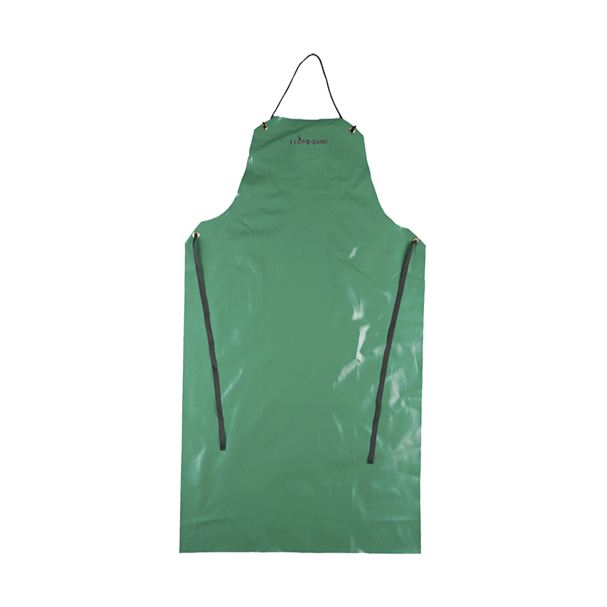 A43 48 tablier ignifugé CA-43, polyester/PVC, 29" lo x 48" la, vert