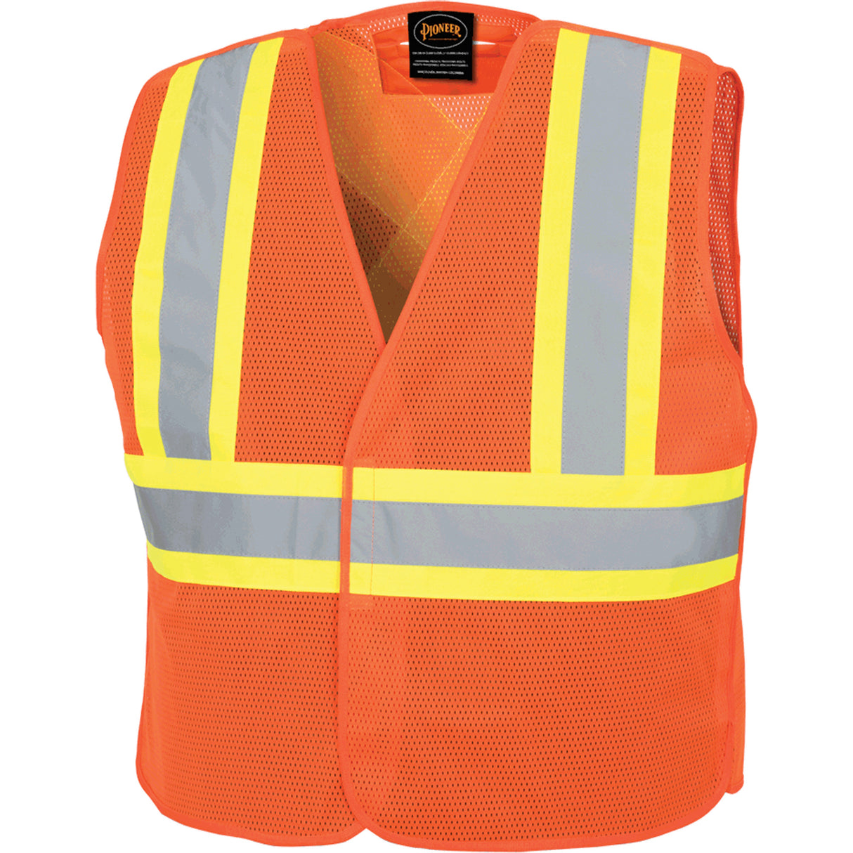 597P Veste de sécurité détachable, Orange haute visibilité, Polyester