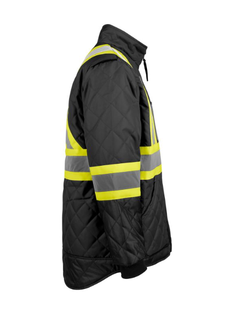 Veste de réfrigération haute visibilité, Noir