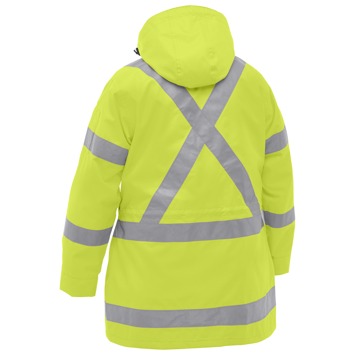 Veste pour femme ANSI Type R, classe 3 et CSA Z96 avec veste intérieure zippée