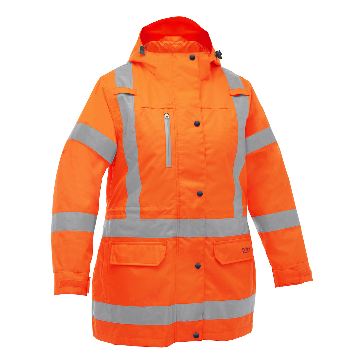 Veste pour femme ANSI Type R, classe 3 et CSA Z96 avec veste intérieure zippée, salut-Vis, orange