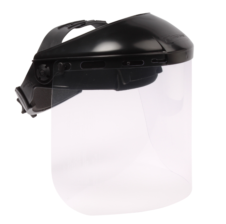 Casque hdpe haute performance avec réglage de cliquet et visière EP815/40