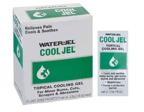 Boite de 25 gel rafraîchissant Water Jel, Gel, Classe 2