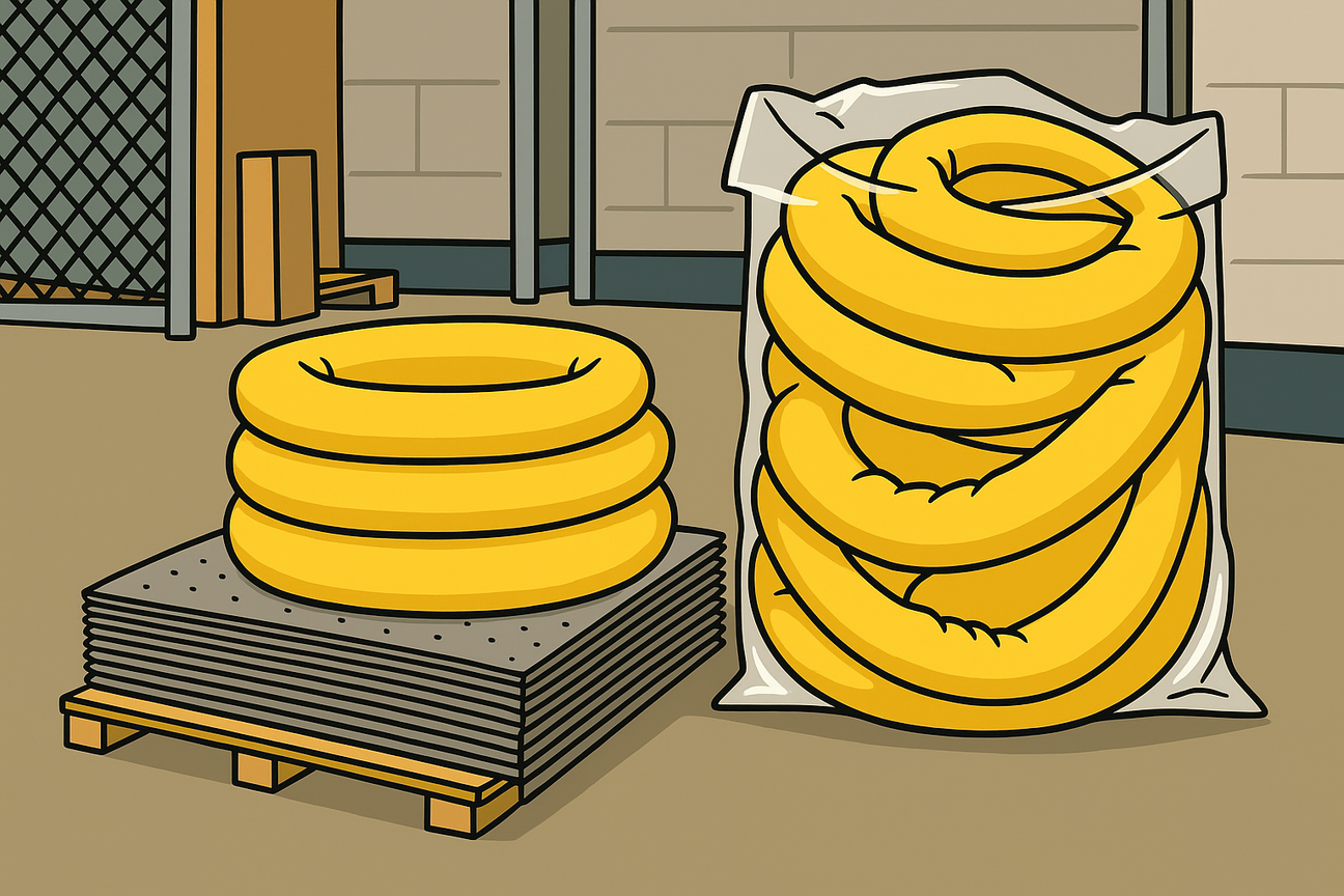 Remblais tubulaires absorbants