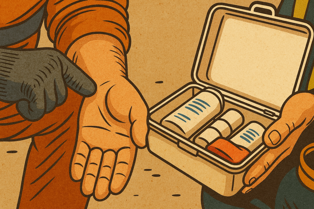 Traitement topique et premiers soins