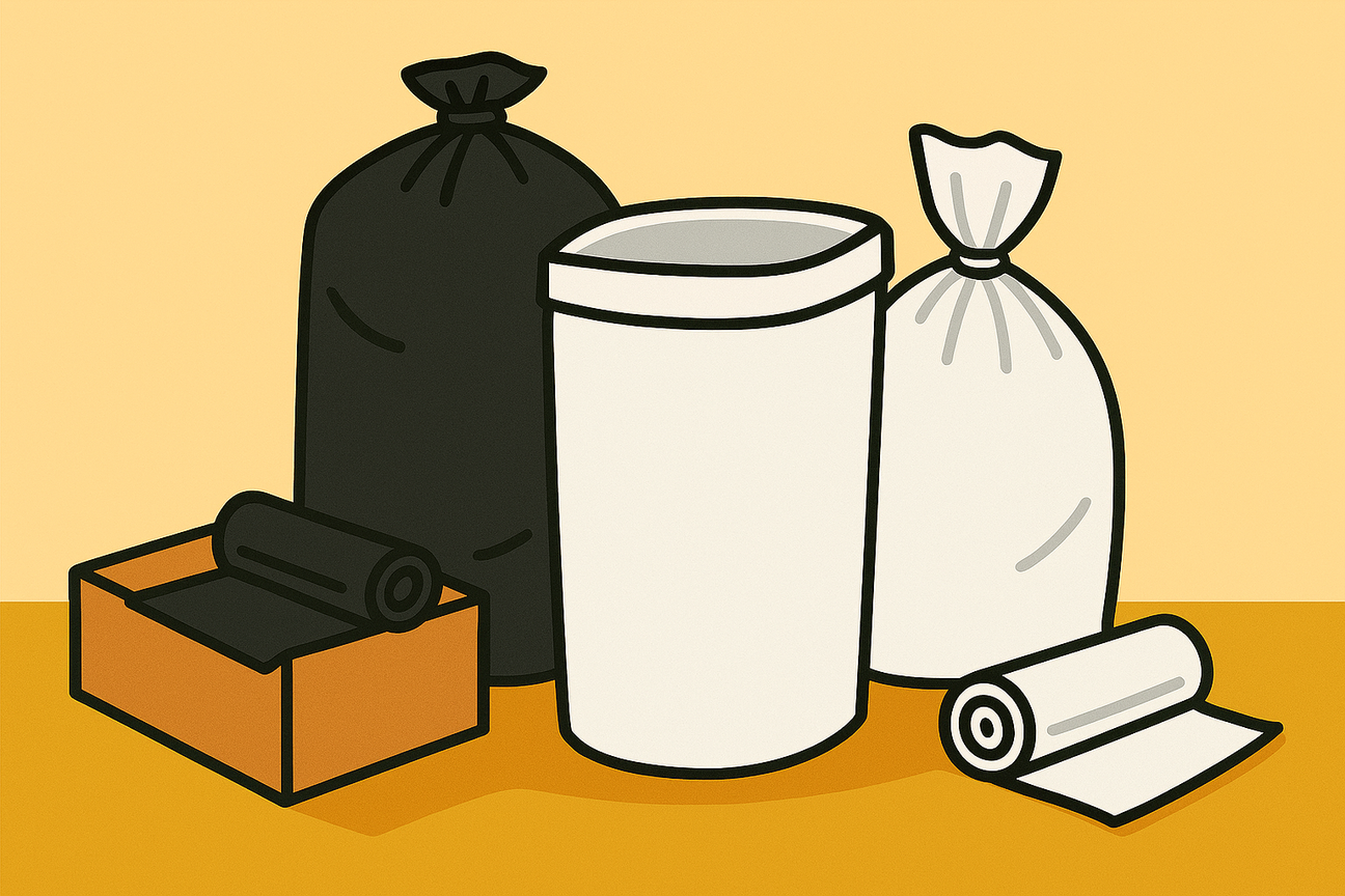 Contenants et sac à déchets