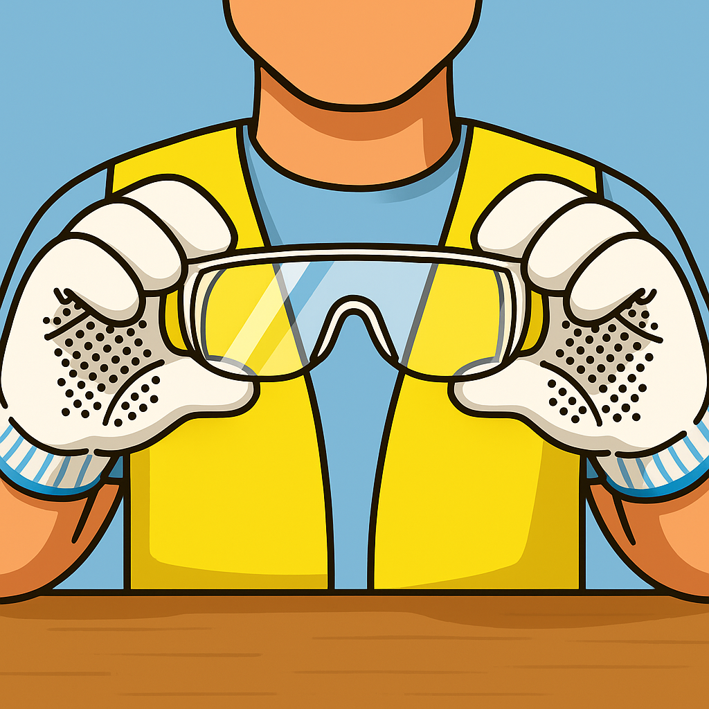 Lunettes de protection à coques