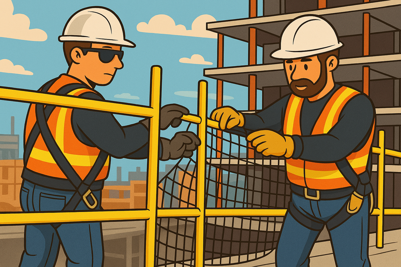 Garde-corps et filets de sécurités