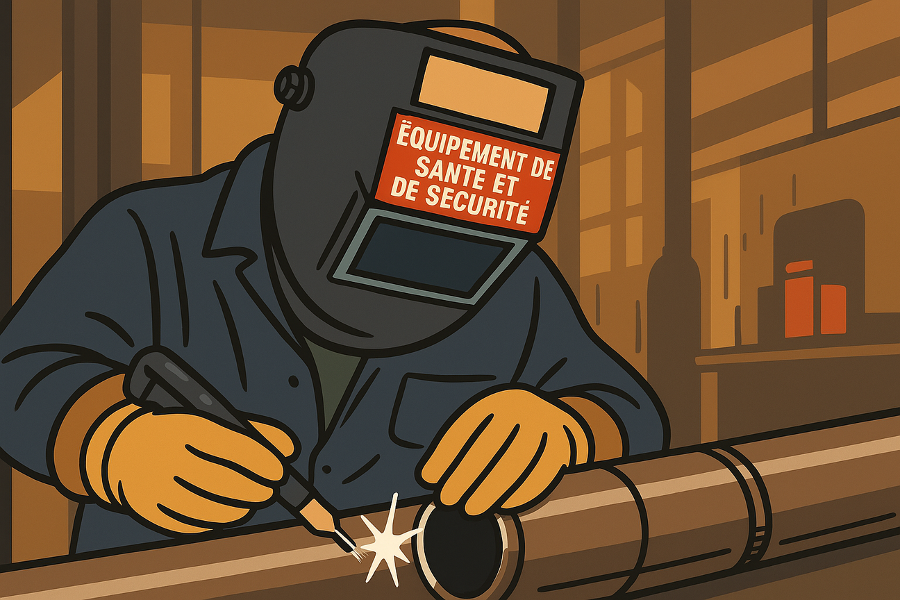 Casques et masques de soudeur