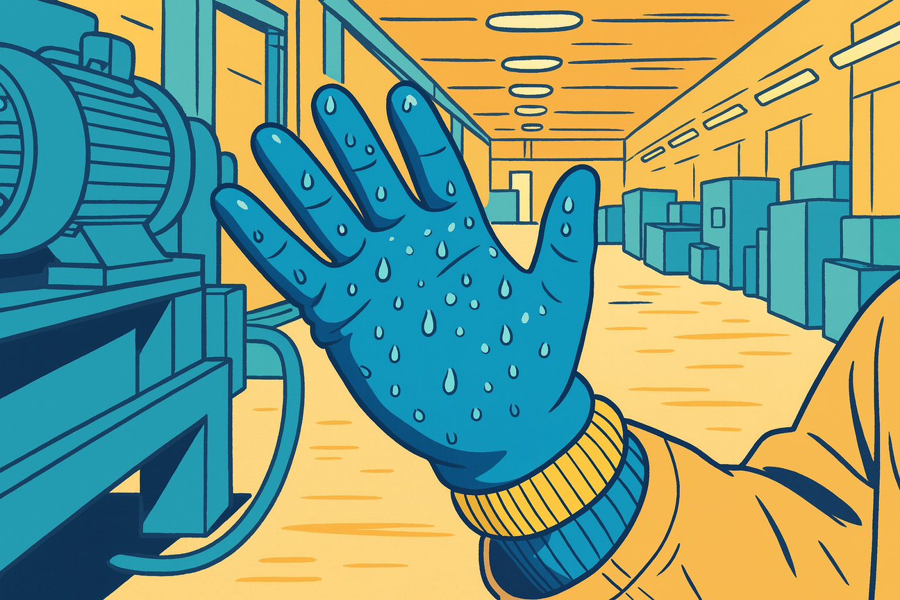 Gants résistants à l'eau