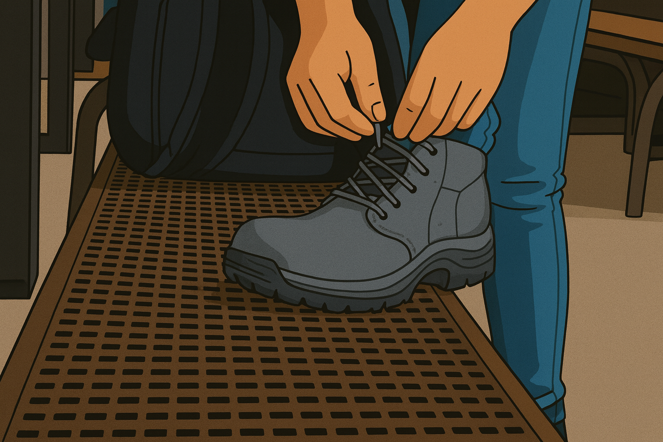 Bottes-chaussures de travail pour femmes