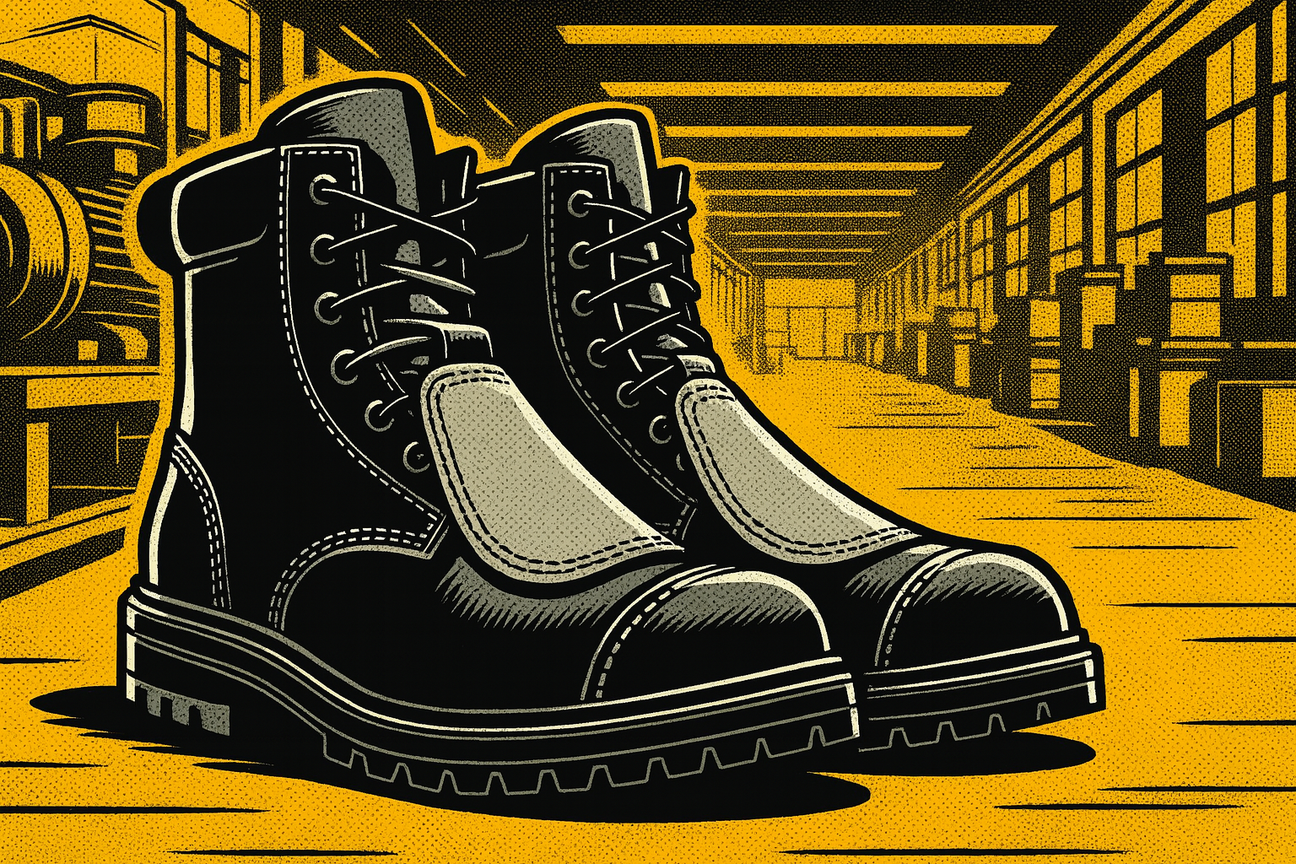 Bottes de travail à métatarse