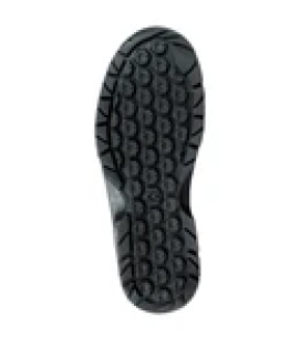 Kendall, noir, souliers de travail véganes en microfibre, sans métal