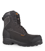 Master, noir, bottes  de travail 8'' en cuir nubuck