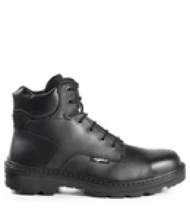 Leader, noir, bottes  de travail 6'' en cuir