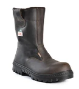 Roughneck, brun, bottes de travail hydrofuge 9'' en cuir nubuck
