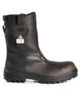 Roughneck, brun, bottes de travail hydrofuge 9'' en cuir nubuck