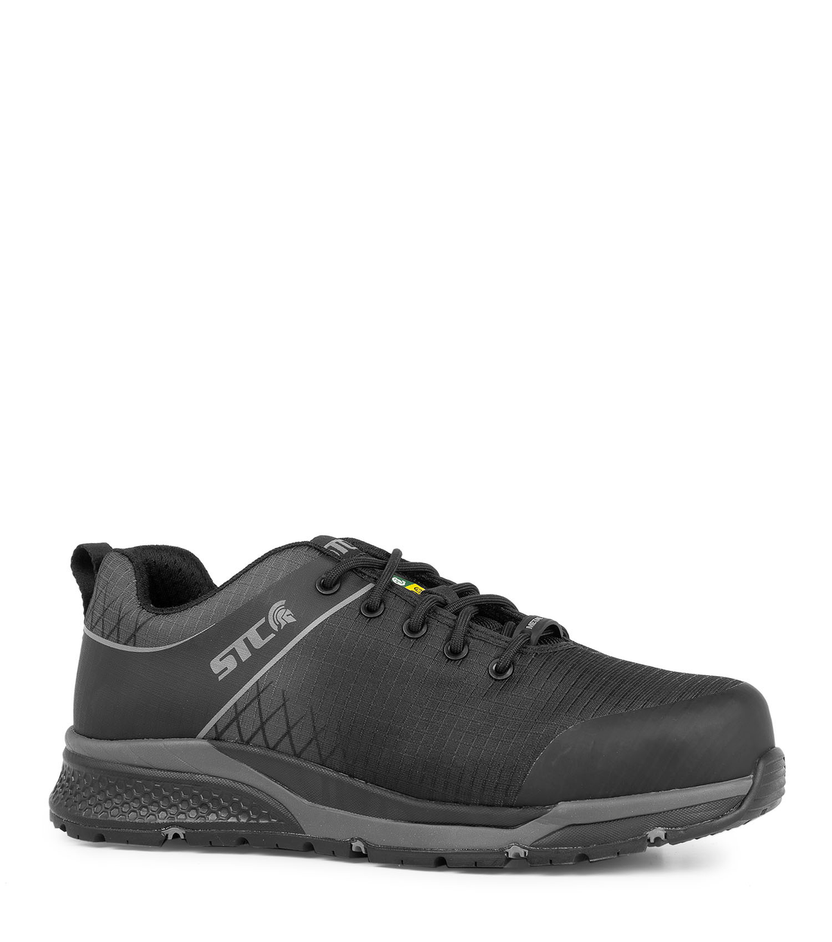 Trainer SD, noir et gris, souliers de travail athlétiques CSA SD
