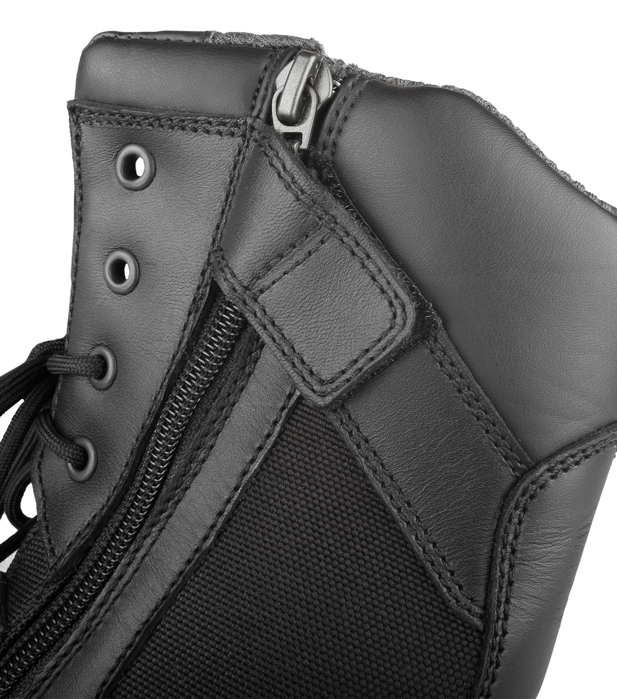 Tactik soft toe, noir, bottes  tactiques 8" imperméables, Vibram, largeur moyenne
