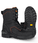 Blade8, noir, bottes  de travail 8'' imperméables, Vibram Megagrip Pr
