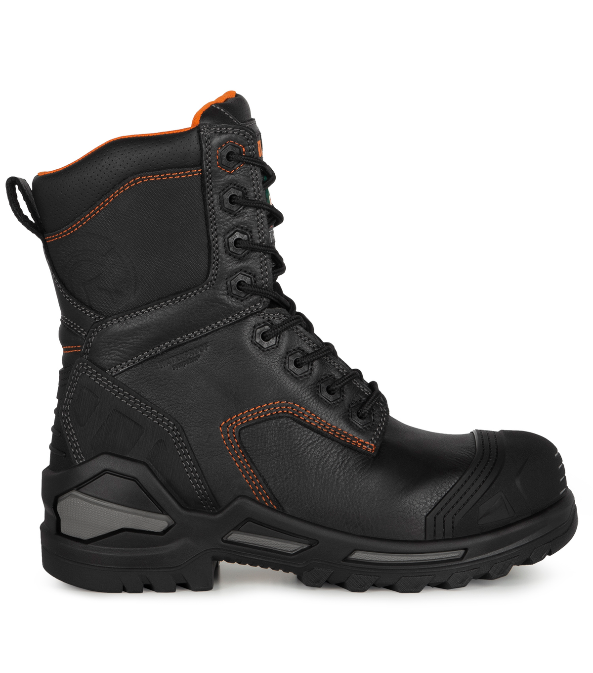 Blade8, noir, bottes  de travail 8'' imperméables, Vibram Megagrip Pr