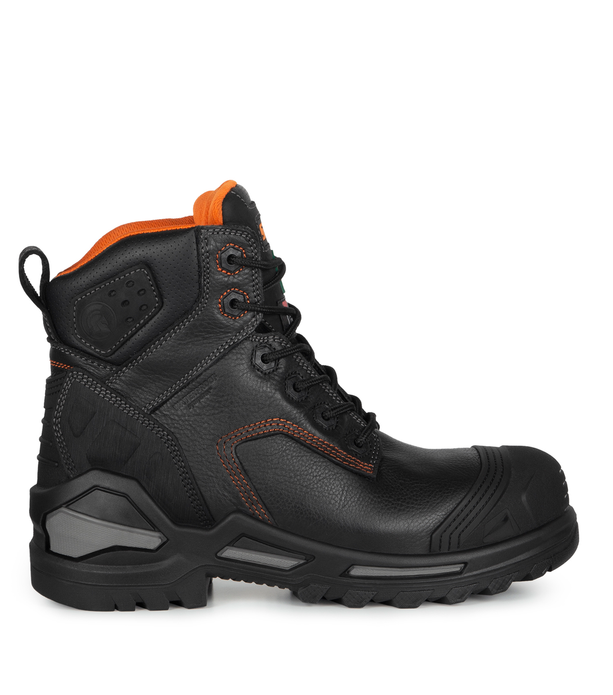 Blade6, noir, bottes  de travail 6'' imperméables, Vibram Megagrip Pr