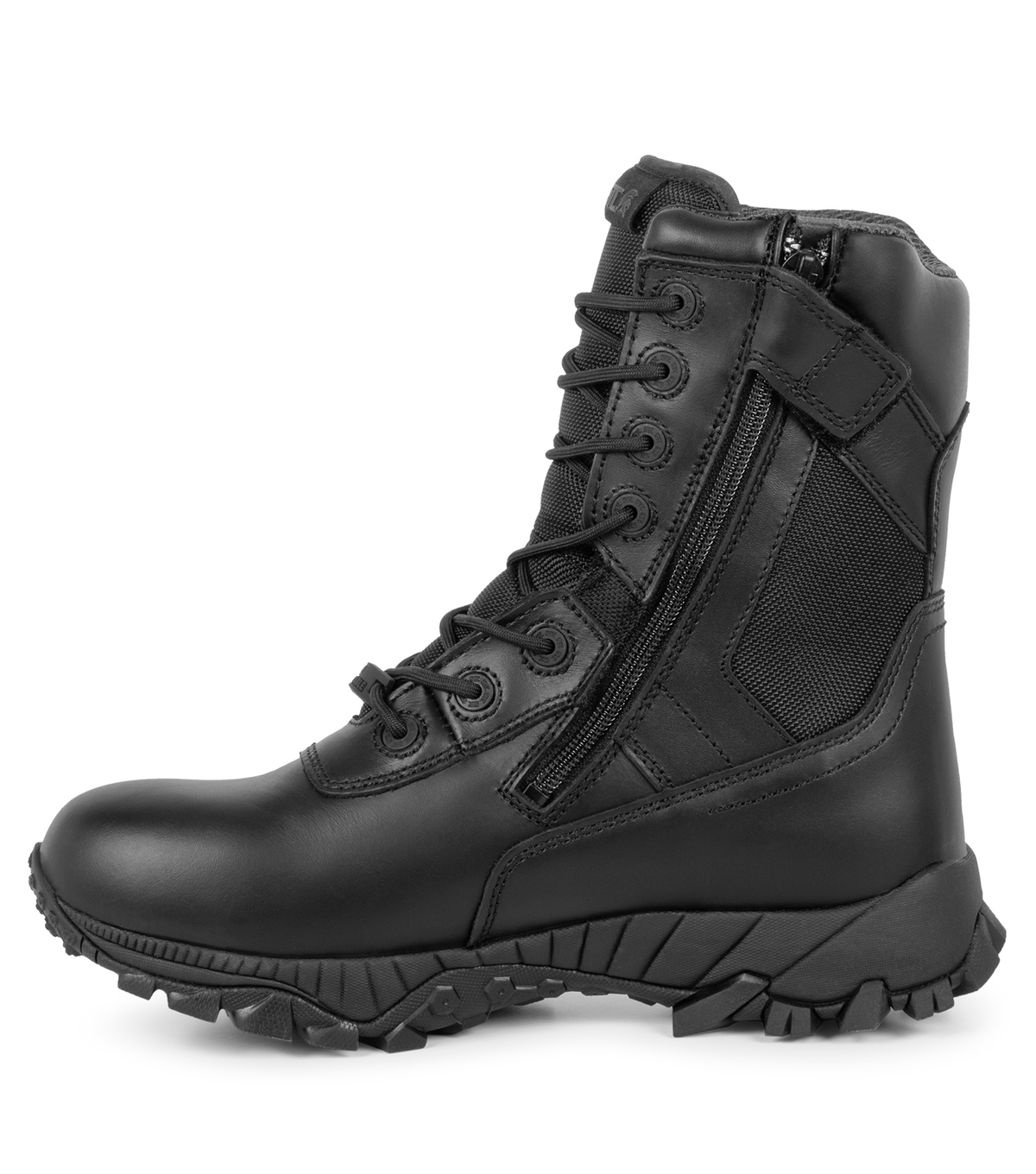 Tactik soft toe, noir, bottes  tactiques 8" imperméables, Vibram, largeur large