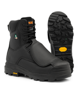 Vulcan, noir, bottes  travail 8'', protection métatarsienne, Vibram TC4