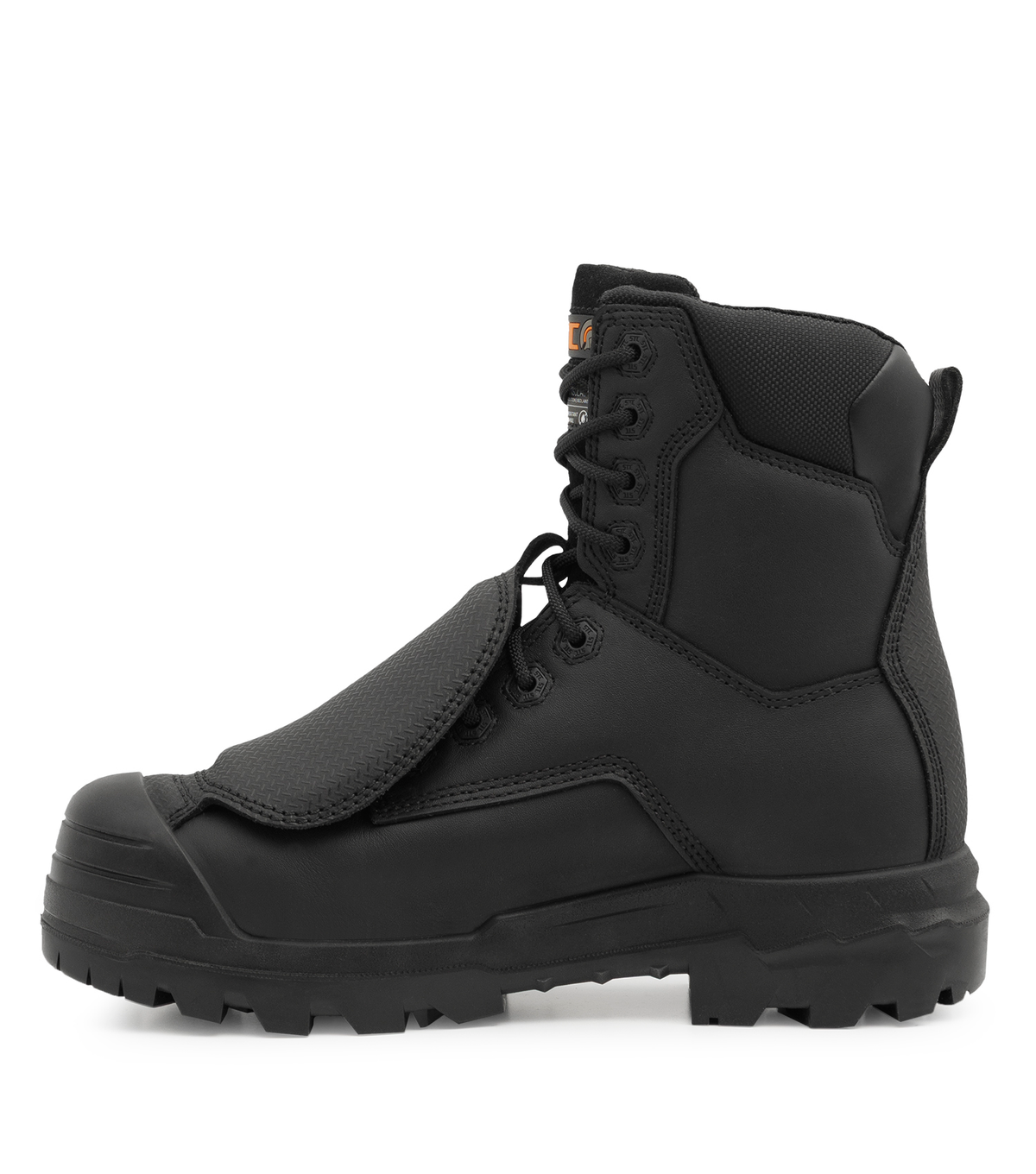 Vulcan, noir, bottes  travail 8'', protection métatarsienne, Vibram TC4